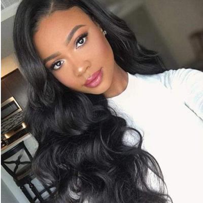 Queen Life hair 13x4 Lace Frontal Wigs Density 150% 180% Body Wave Glueless Invisible Knots Human Hair Wig