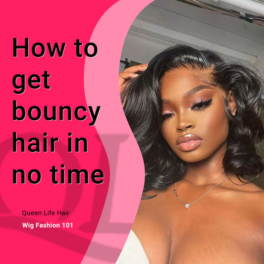 How to get bouncy hair in no time?