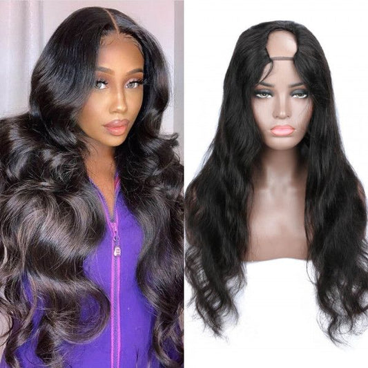 Clearance Sale U part Human Hair Wig Fast Shipping from US