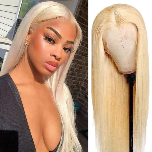 Clearance Sale T part 613 Blonde Human Hair Wig Fast Shipping from US