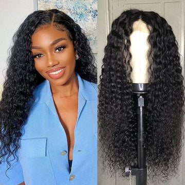 Queen Life hair 13x4 Lace Front Wigs Density150% 180% Curly Wave Hair
