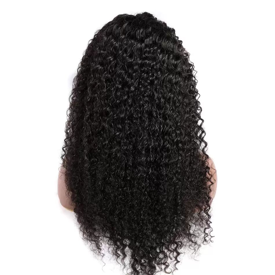 Queen Life hair 360 Curly Lace Wig Swiss Lace Density 150% Brazilian H ...