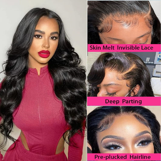 Queen Life hair 360 Body Lace Wig Density 150% Virgin Hair Swiss Lace
