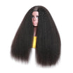 Queen Life 2x4 U Part Yaki Straight Human Hair Wig