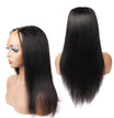 Queen Life hair U Part Wig Straight Human Hair 2x4 U Part Wigs 150% Density