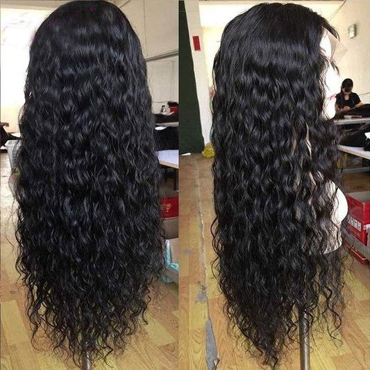 Queen Life hair 360 Water Wave Lace Wig Density 150% Brazilian Human Hair